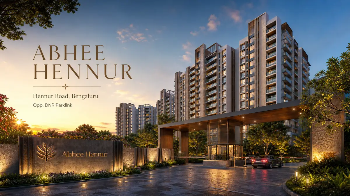 Abhee Hennur (Opp DNR Parklink) project exterior reference image